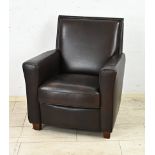 Brown Leather Armchair