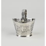 Silver tray with presentation