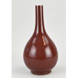 Chinese pipe vase, H 33 cm.