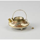 Antique Japanese Satsuma teapot