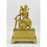 French Empire mantel clock, 1820