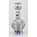 Antique Delft vase, H 55 x Ø 24 cm.