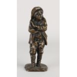 Antique bronze figure, 1900