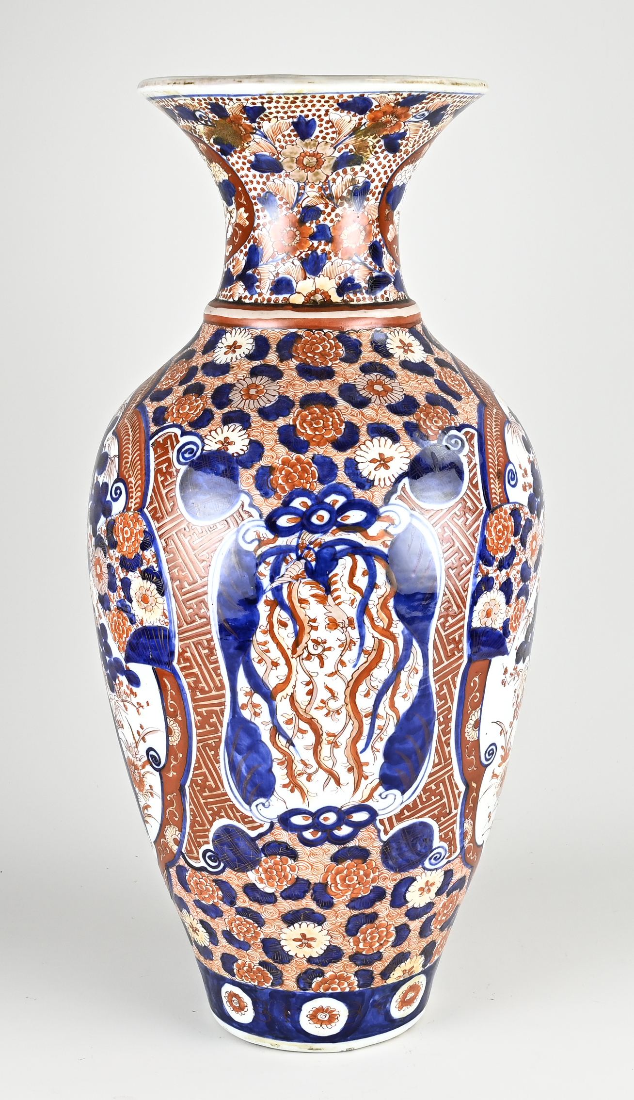 Large Japanese Imari vase, H 61 cm. - Image 2 of 3