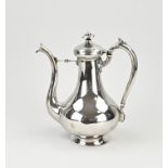 silver coffee pot