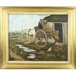 A. Koning, Farmer with horse cart