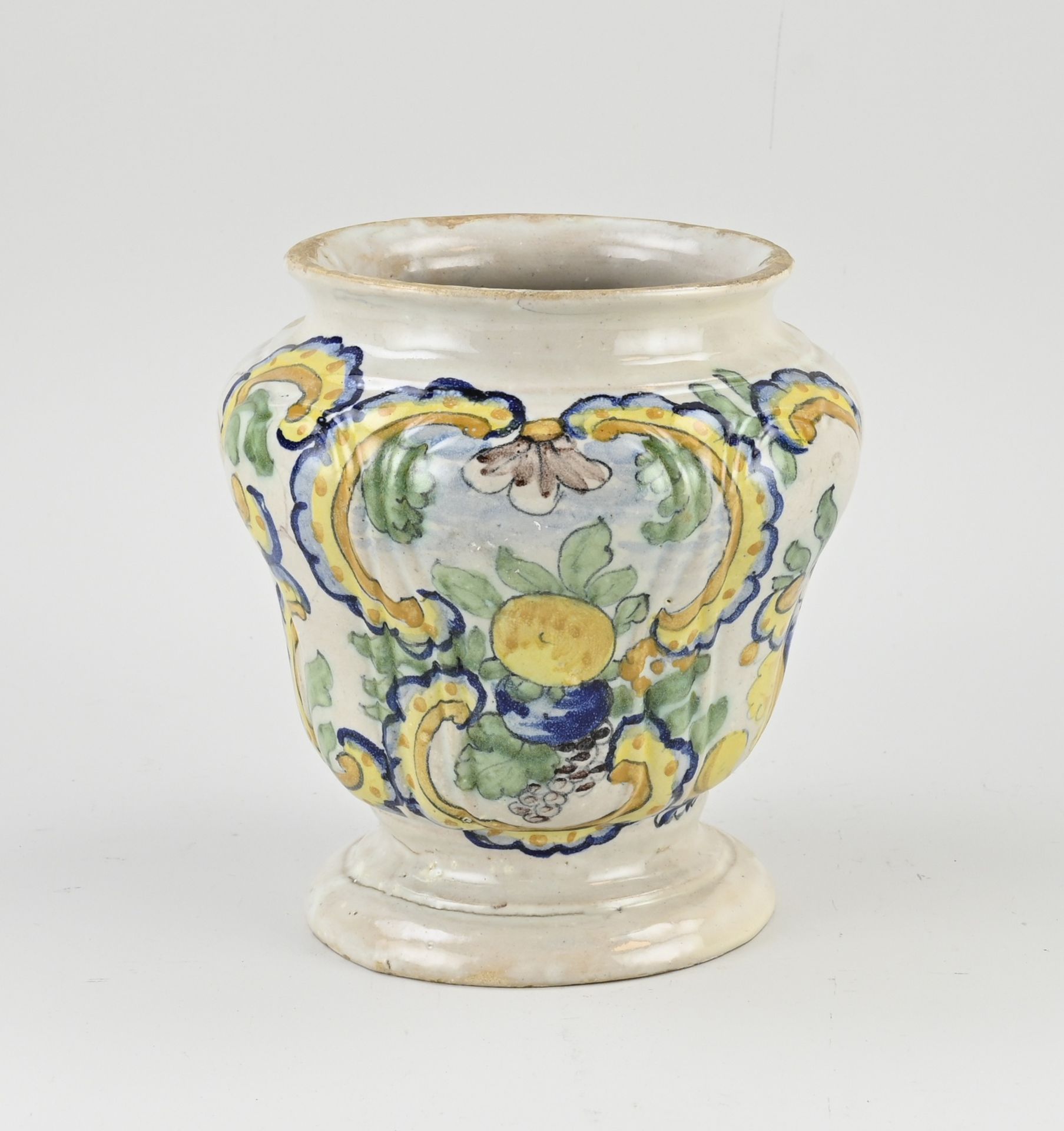 18th century apothecary jar 1746