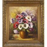 Fiem , Vase with anemones