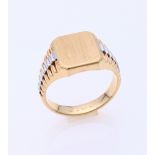 gold signet ring