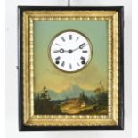 Antique Schwarzwalder hanging clock, 1860