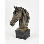 Bronze figure, Horse head