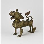 Chinese bronze mythical beast (kylin)