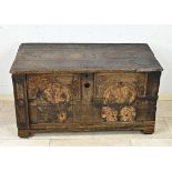 17th - 18th century oak chest
