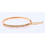 gold slave bracelet