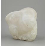 Alabaster sculpture, H 23 cm.