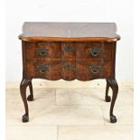 burr nut chest of drawers