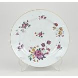 Chinese Family Rose plate Ø 23.2 cm.