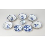 Lot 18th century Chinese porcelain (8x)