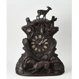 Schwarzwalder table clock, H 49 cm.