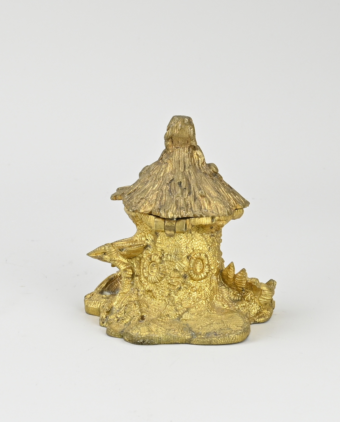 Signed Russian inkwell, H 10 cm. - Image 3 of 3