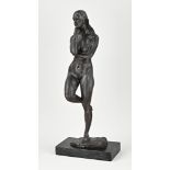 Bronze figure, Naked lady