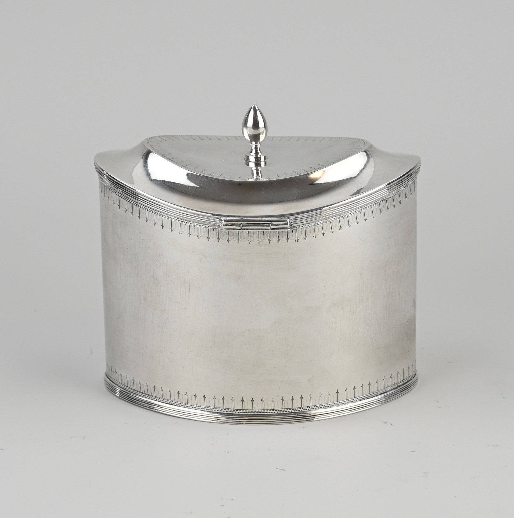 Antique silver tea caddy, 1807-1809 - Bild 2 aus 2