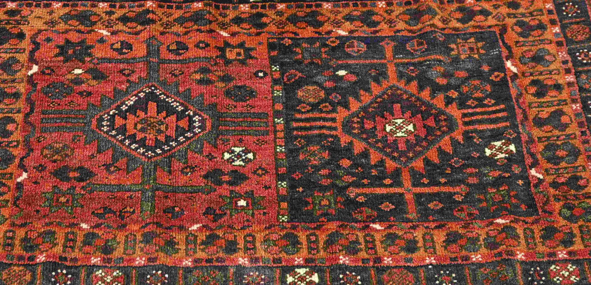 Persian rug, 130 x 92 cm. - Image 2 of 3