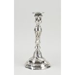 Antique silver candlestick