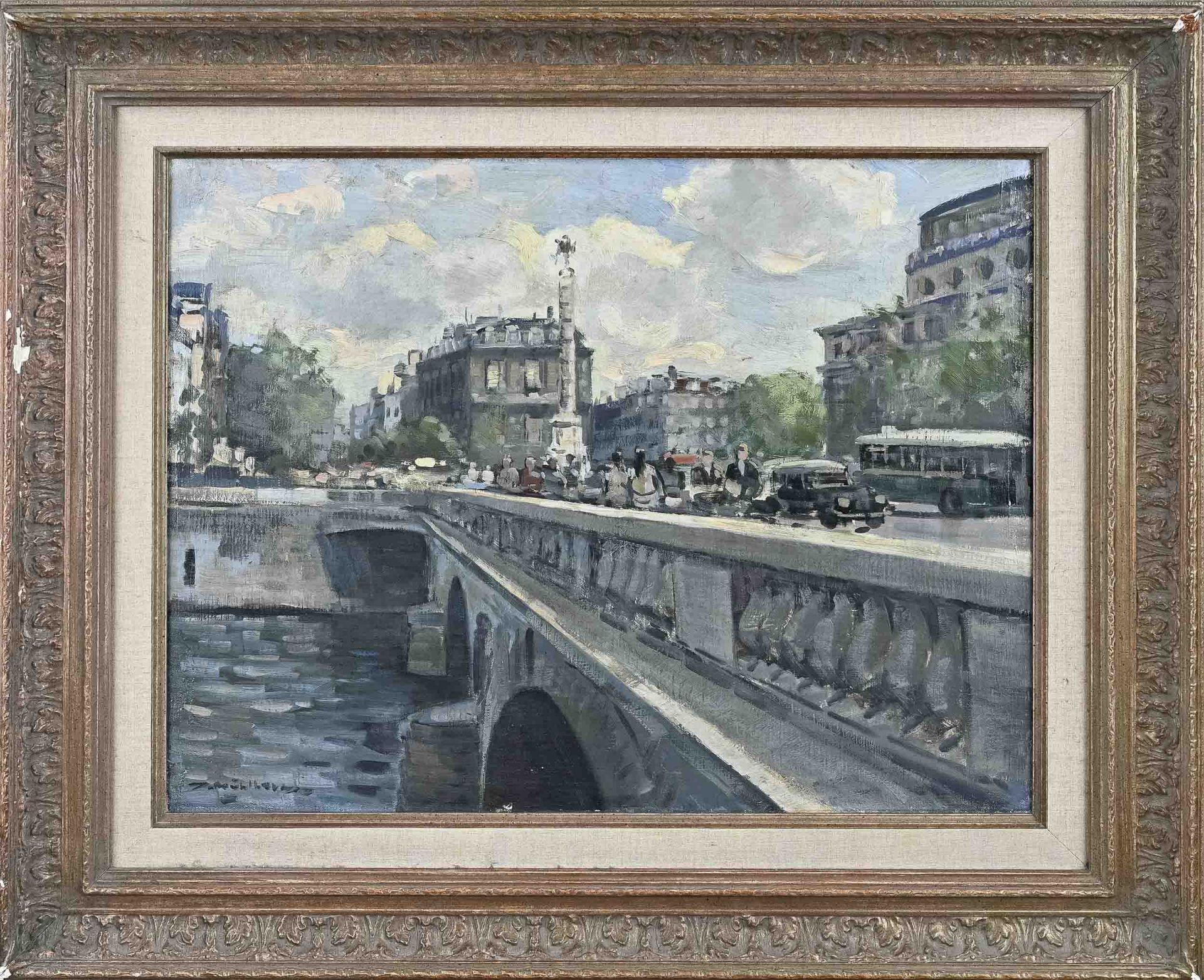 Daan Mühlhaus, Pont St. Michel in Paris