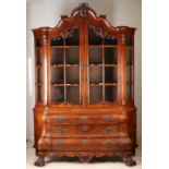 burr nuts display cabinet