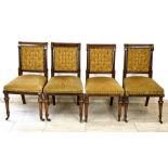 Four Gründerzeit chairs, 1880