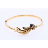 gold slave bracelet