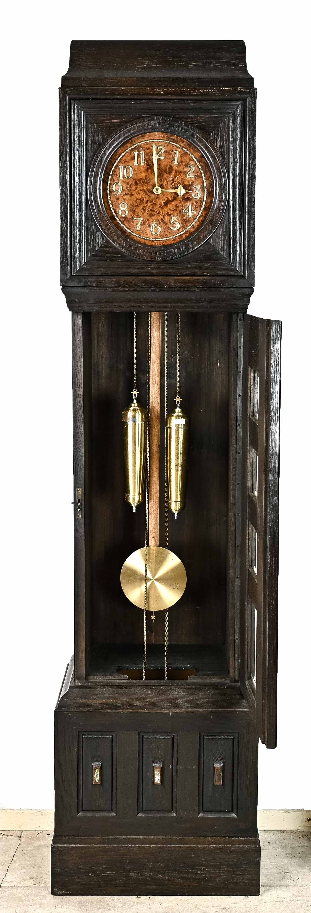 German grandfather clock, H 205 cm. - Bild 2 aus 4