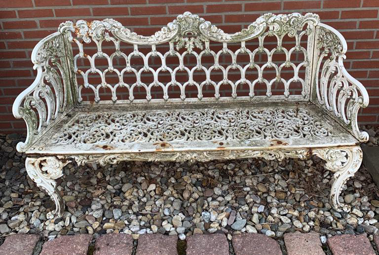 Cast iron garden bench - Bild 3 aus 3