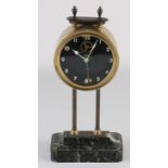 Antique French rack and pinion clock, 1920