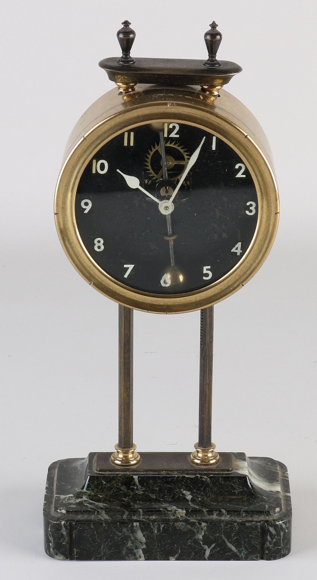 Antique French rack and pinion clock, 1920