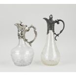 Two antique pitchers, 1890