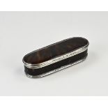 Tobacco box with silver