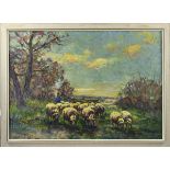 Jacobus Doeser , Shepherd with sheep