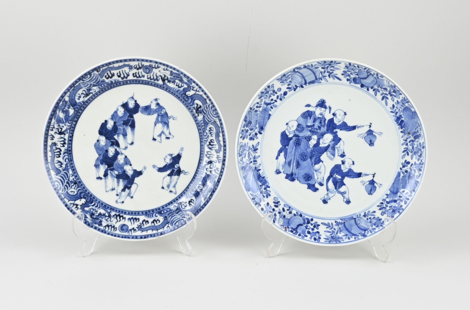 Two 18th century Chinese plates