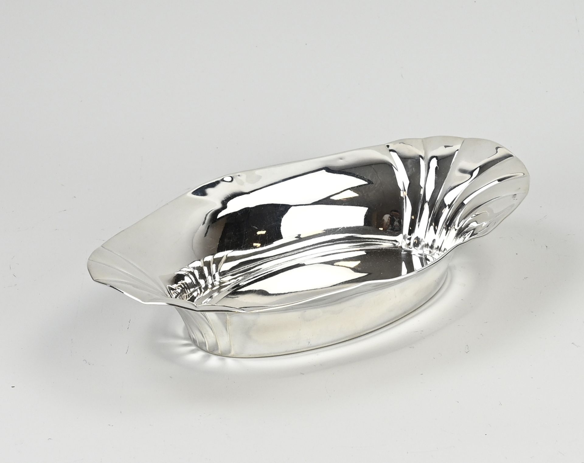 Silver oval dish - Image 2 of 2