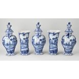 5-Piece Delft cabinet set