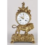 Antique French mantel clock, 1850