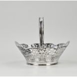 Silver puff basket