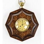 French Charles Dix wall clock