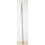 Colonial spear (lance), L 230 cm .