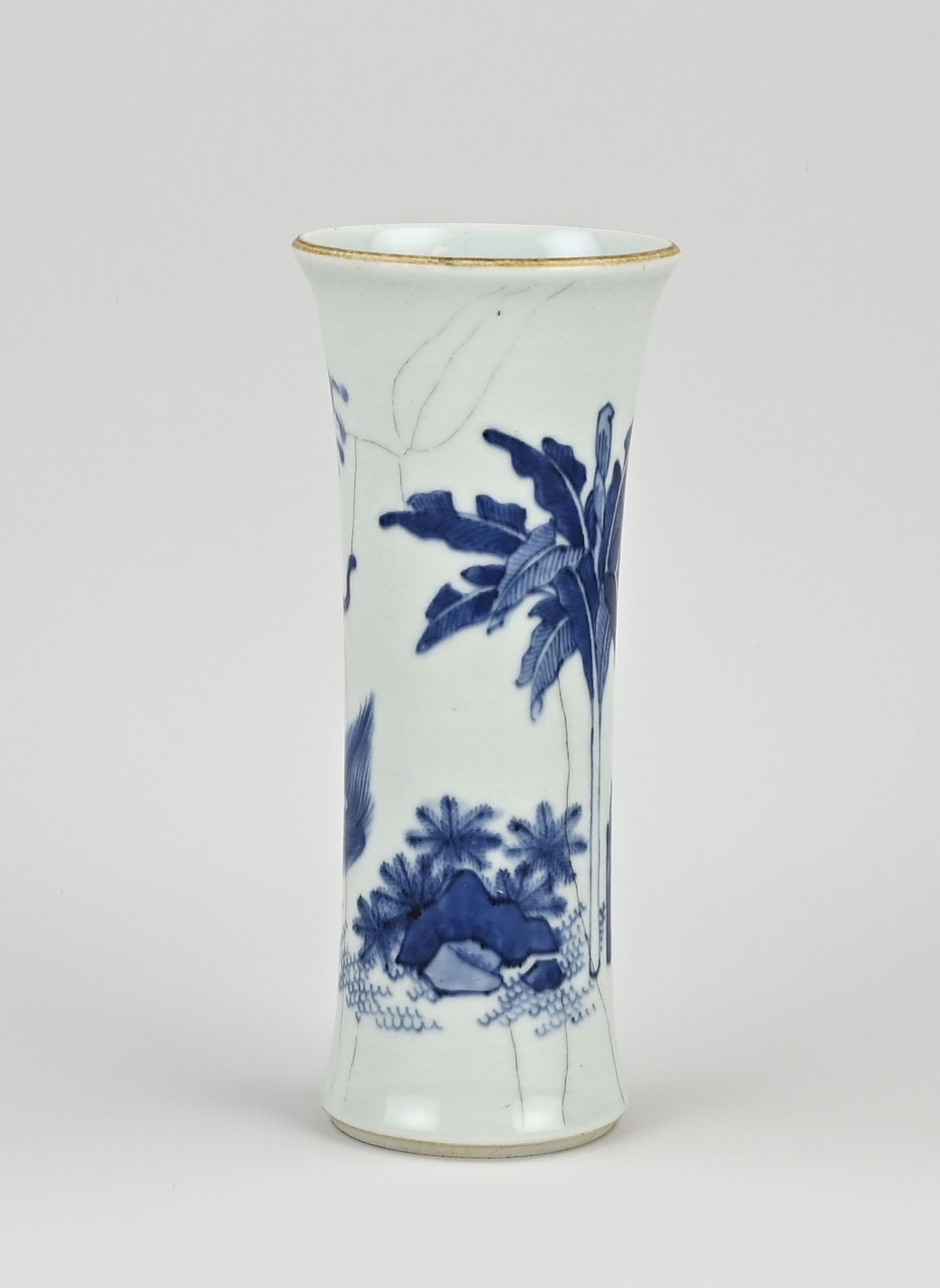 17th century Chinese kylin vase, H 21 cm. - Image 2 of 3