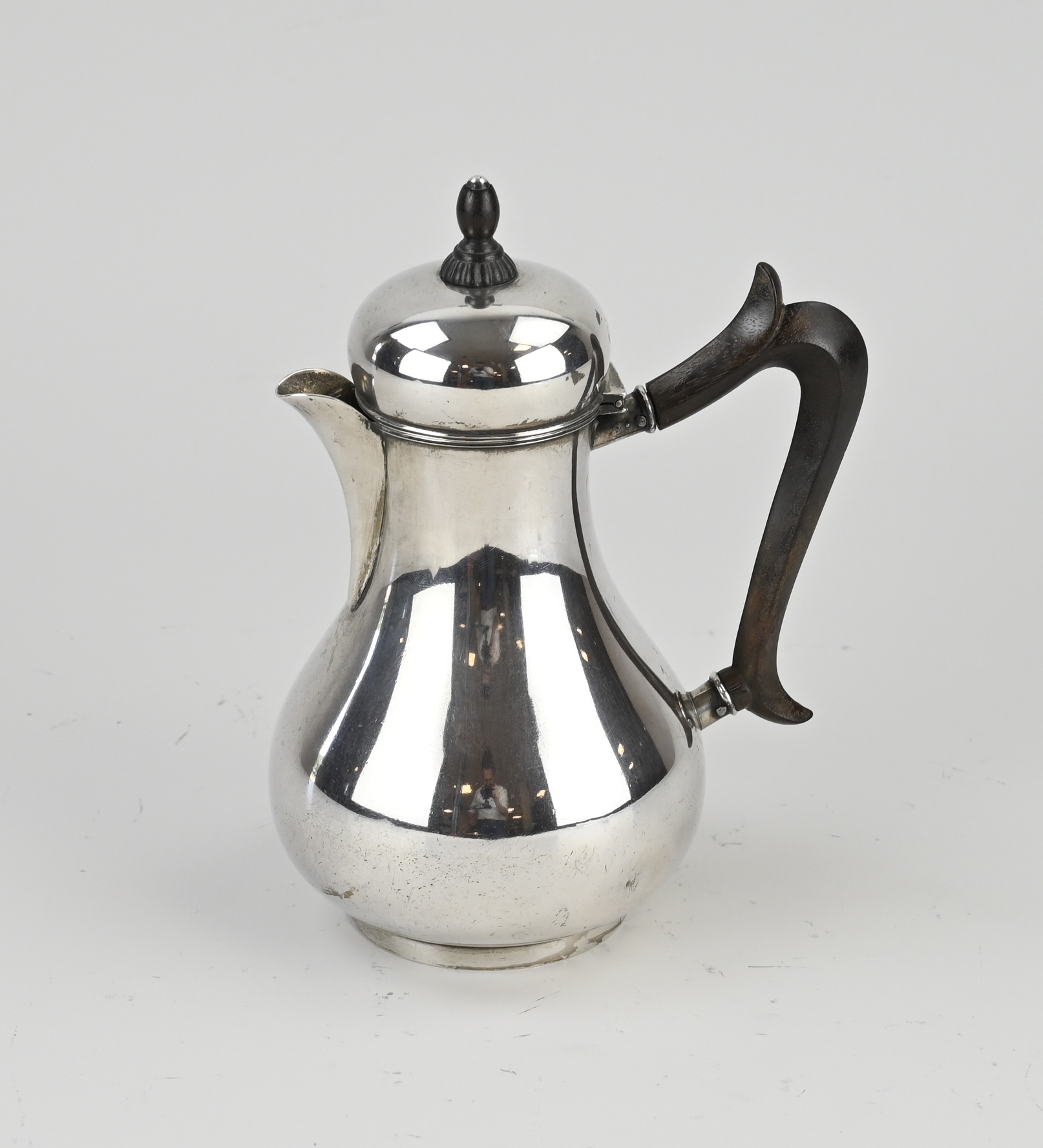 silver mocha jug