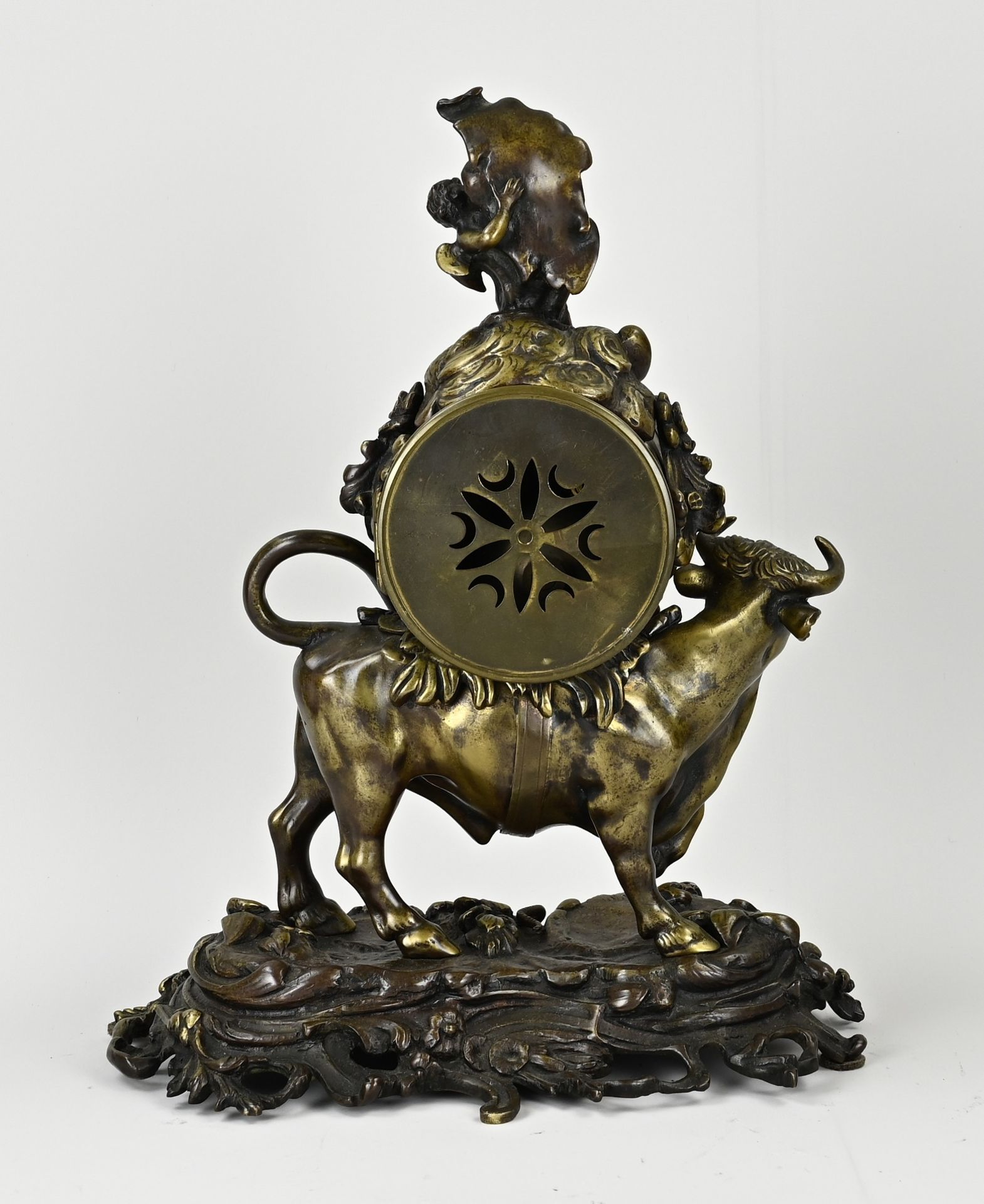 French Charles Dix mantel clock, 1840 - Image 2 of 2