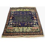Antique Persian rug, 181 x 160 cm.